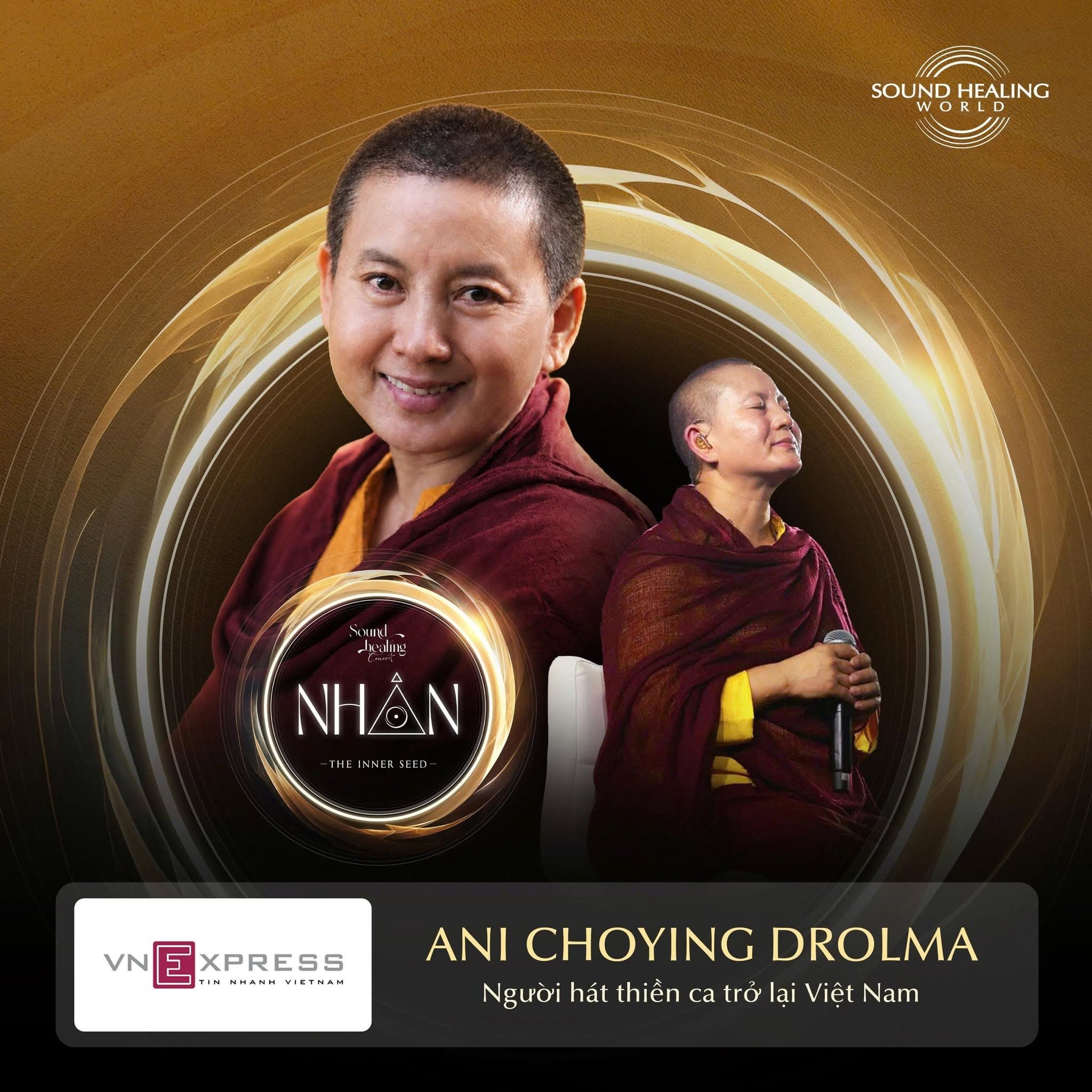 Người hát thiền ca Ani Choying Drolma trở lại Việt Nam